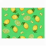 Lemons And Limes Large Glasses Cloth Front