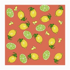 Lemons And Limes Peach Medium Glasses Cloth (2-side)