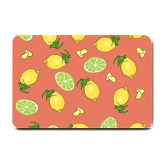 Lemons And Limes Peach Small Doormat 