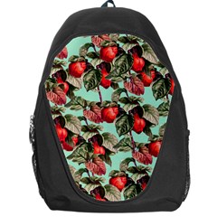 Fruit Branches Green Backpack Bag