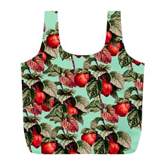 Fruit Branches Green Full Print Recycle Bag (l)