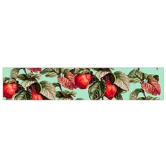 Fruit Branches Green Small Flano Scarf