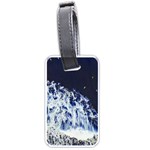 Blue Waves Sea Luggage Tags (One Side)  Front