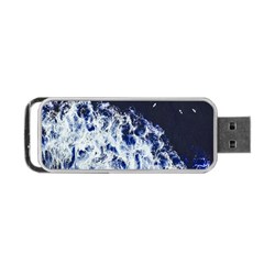 Blue Waves Sea Portable Usb Flash (two Sides) by snowwhitegirl
