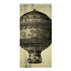 Vintage Air Balloon Shower Curtain 36  X 72  (stall) 