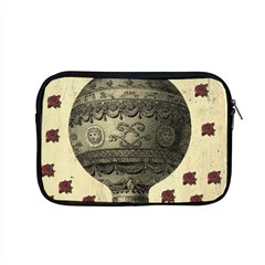 Vintage Air Balloon With Roses Apple MacBook Pro 15  Zipper Case