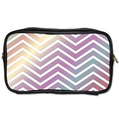 Ombre Zigzag 01 Toiletries Bag (two Sides)