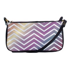 Ombre Zigzag 01 Shoulder Clutch Bag