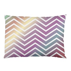 Ombre Zigzag 01 Pillow Case (two Sides)