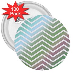 Ombre Zigzag 02 3  Buttons (100 Pack)  by snowwhitegirl