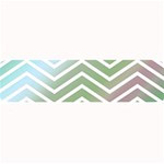 Ombre Zigzag 02 Large Bar Mats 32 x8.5  Bar Mat