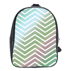 Ombre Zigzag 02 School Bag (large)