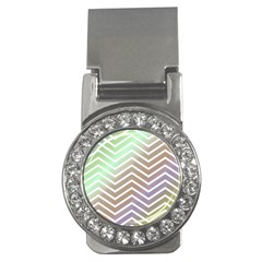 Ombre Zigzag 03 Money Clips (cz)  by snowwhitegirl