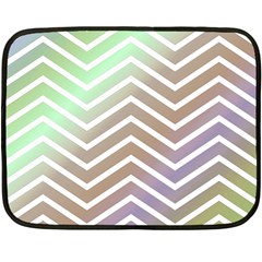 Ombre Zigzag 03 Fleece Blanket (mini)