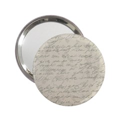 Handwritten Letter 2 2 25  Handbag Mirrors by vintage2030