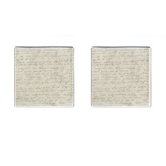 Handwritten Letter 2 Cufflinks (square)