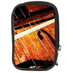 Cello Performs Classic Music Compact Camera Leather Case by FunnyCow