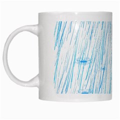 Let It Rain White Mugs by FunnyCow