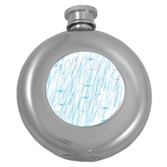 Let It Rain Round Hip Flask (5 Oz) by FunnyCow