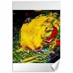 Yellow Chik Canvas 20  X 30  by bestdesignintheworld