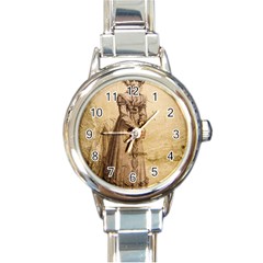 Lady 2507645 960 720 Round Italian Charm Watch by vintage2030