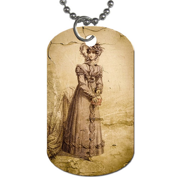 Lady 2507645 960 720 Dog Tag (One Side)