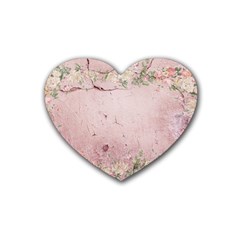 Cracks 2001002 960 720 Rubber Coaster (heart)  by vintage2030