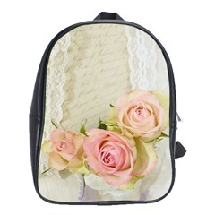 Roses 2218680 960 720 School Bag (xl) by vintage2030