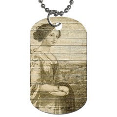 Lady 2523423 1920 Dog Tag (one Side) by vintage2030