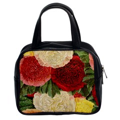 Flowers 1776429 1920 Classic Handbag (two Sides) by vintage2030