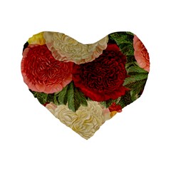 Flowers 1776429 1920 Standard 16  Premium Heart Shape Cushions by vintage2030