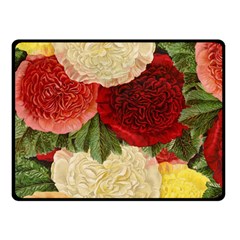 Flowers 1776429 1920 Double Sided Fleece Blanket (small)  by vintage2030