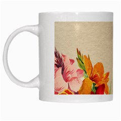 Flower 1646035 1920 White Mugs by vintage2030