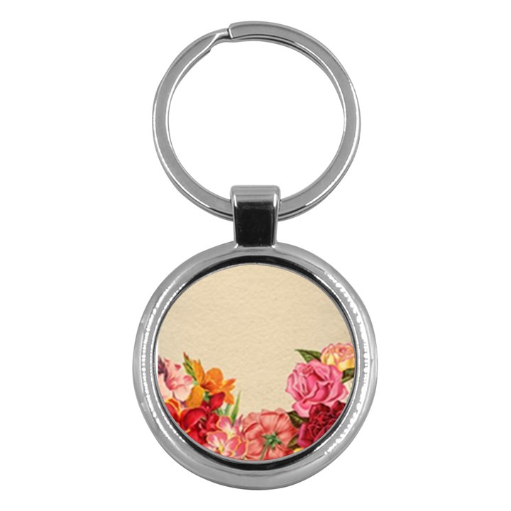 Flower 1646035 1920 Key Chains (Round) 