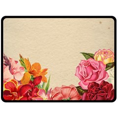 Flower 1646035 1920 Double Sided Fleece Blanket (large)  by vintage2030