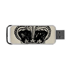 Crown 1515871 1280 Portable Usb Flash (two Sides) by vintage2030