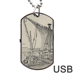 Ship 1515860 1280 Dog Tag Usb Flash (two Sides)