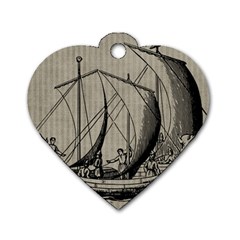Ship 1515875 1280 Dog Tag Heart (one Side) by vintage2030