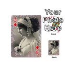 Vintage 1501540 1920 Playing Cards 54 (Mini)  Front - Diamond3