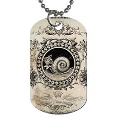 Snail 1618209 1280 Dog Tag (two Sides) by vintage2030