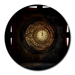 Steampunk 1636156 1920 Round Mousepads by vintage2030