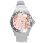 Background 1659765 1920 Round Plastic Sport Watch (L) Front