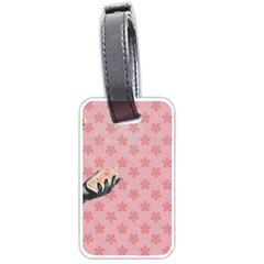 Vintage Lady Luggage Tags (one Side) 