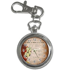 Letter Floral Key Chain Watches by vintage2030