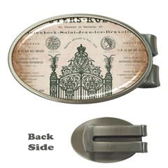 Building News Money Clips (oval)  by vintage2030