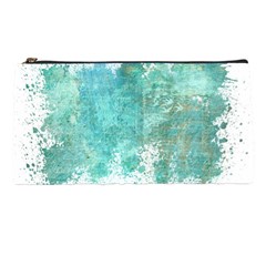 Splash Teal Pencil Cases