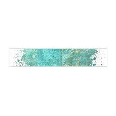 Splash Teal Flano Scarf (Mini)