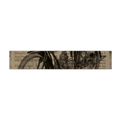 Bicycle Letter Flano Scarf (mini)