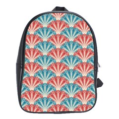 Seamless Patter 2284483 1280 School Bag (xl) by vintage2030