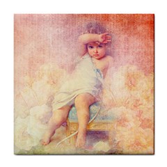 Baby In Clouds Tile Coasters